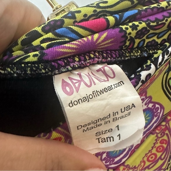 DonaJo Sugar Scull Ultimate Running Tennis Skirt/Skort Size 1/S - Picture 4 of 7